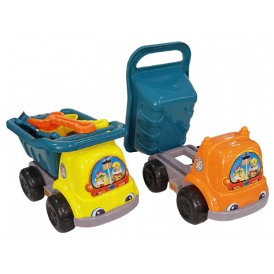 ΦΟΡΤΗΓΑΚΙ ΠΑΡΑΛΙΑΣ ΜΕ 5 ΑΞΕΣΟΥΑΡ 2 ΧΡΩΜΑΤΑ 13X20.5CM 1293-19